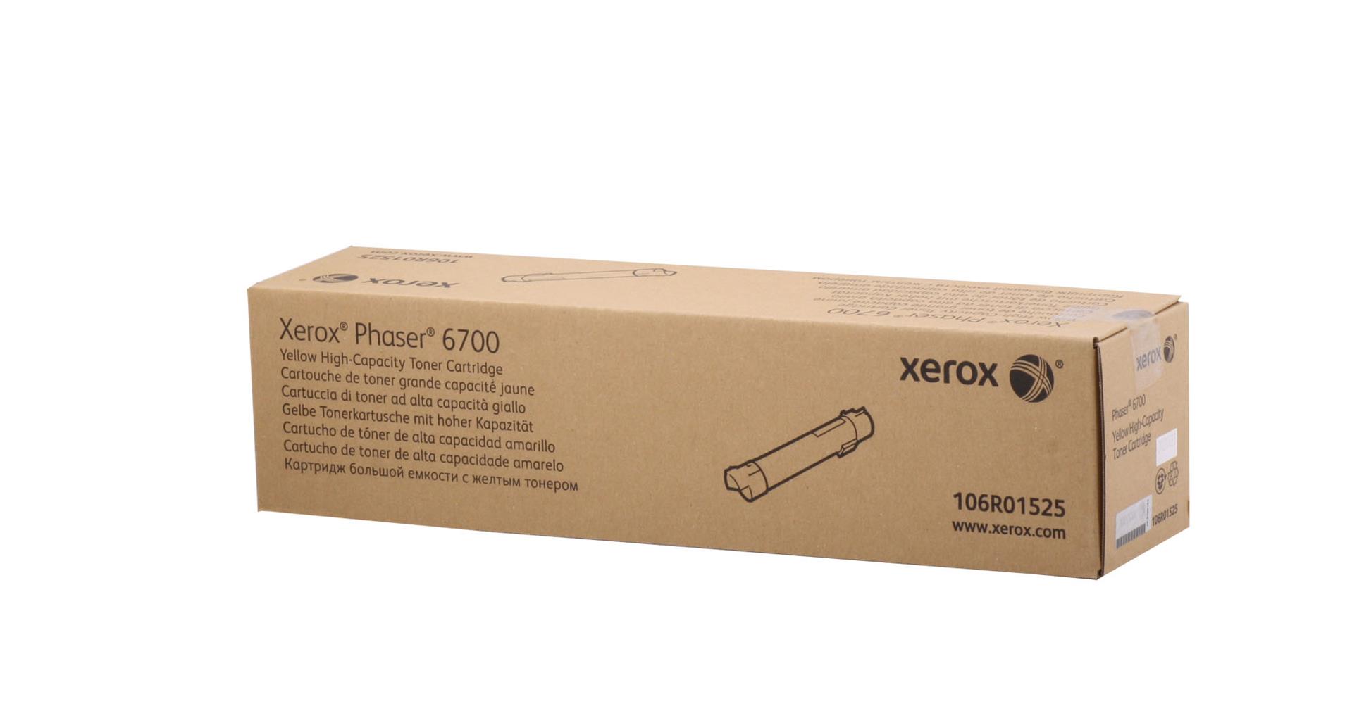 41158-1 Xerox 106r01525 Phaser 6700 Yüksek Kapasite Yellow Sarı Toner 12.000 Sayfa - Görsel 1