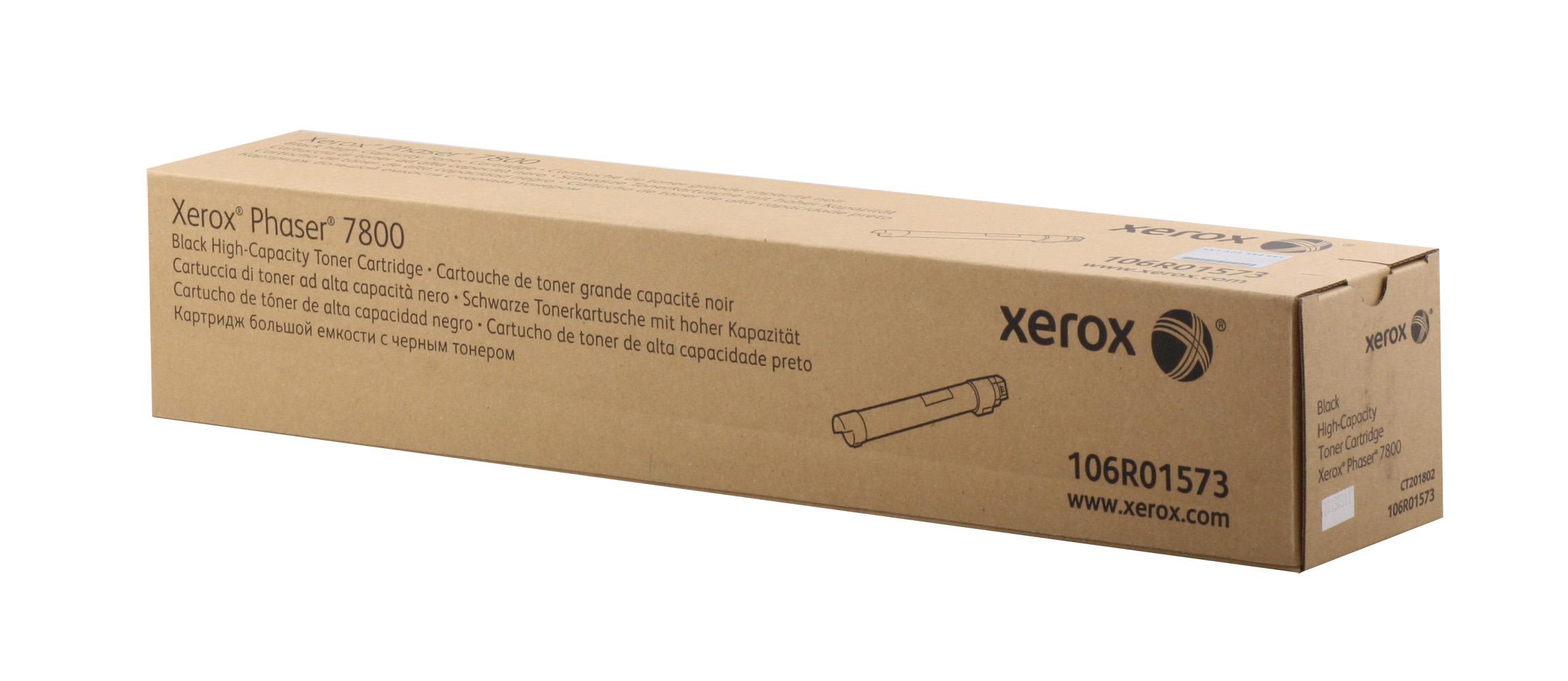 41163-1 Xerox 106R01573 Phaser 7800 Yüksek Kapasite Black Siyah Toner 17.200 Sayfa - Görsel 1