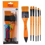 Rich Zemin Fırça Karma Set 6 Lı Set 8