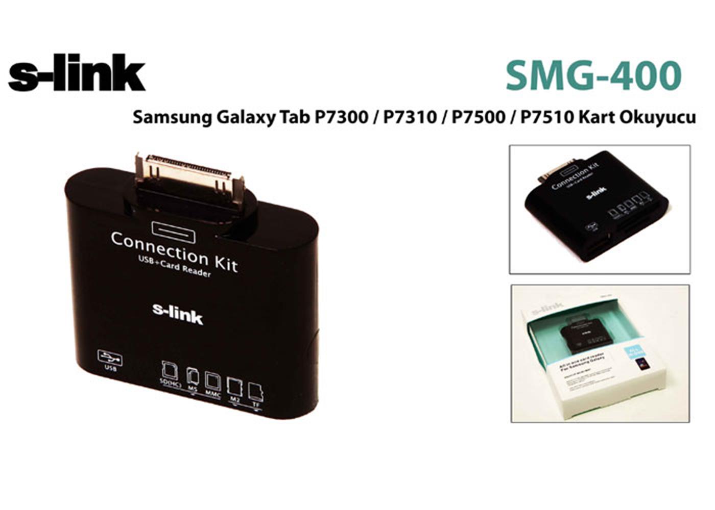 43139-1 S-link SMG-400 Samsung Galaxy Tablet Kart Okuyucu - Görsel 1