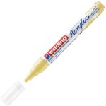 Edding Markör Akrilik Orta Uçlu 2-3 Mm Pastel Sarı 915 5100