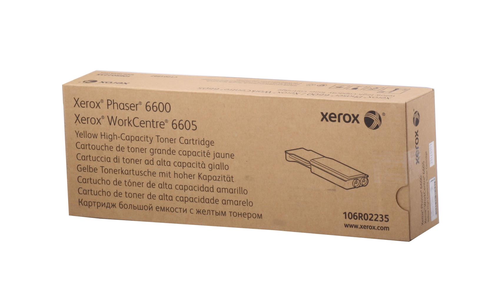 45008-1 Xerox 106r02235 Phaser 6600-6605 Yüksek Kapasite Yellow Sarı Toner - Görsel 1