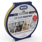 Mas Çift Taraflı Köpük Bant 12 Mm X 5 M 2641