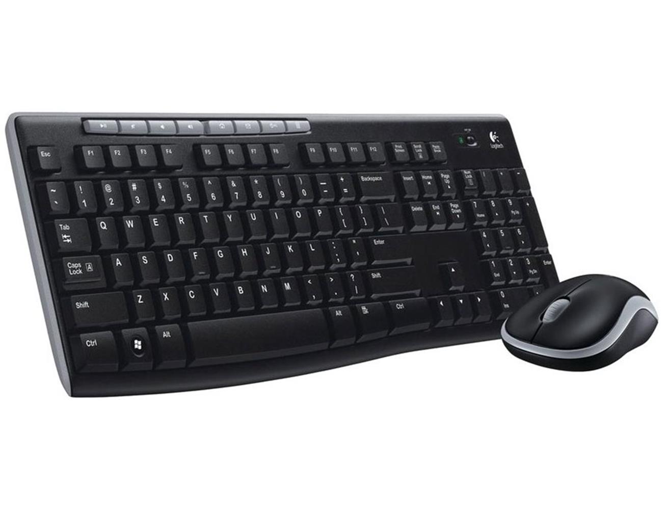 48786 Logitech 920-004525 MK270 Kablosuz Klavye Mouse Set - Görsel 1