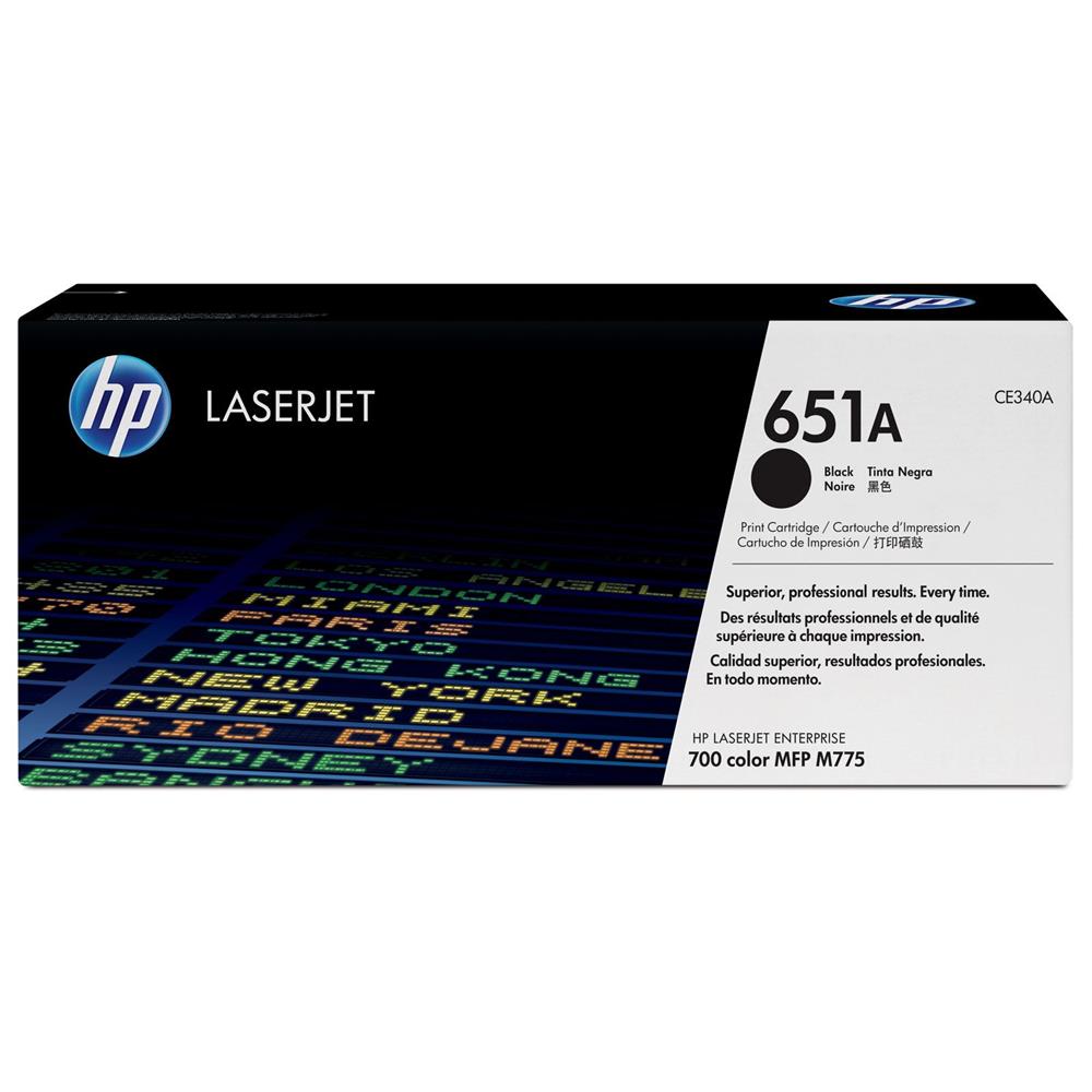 50203-1 Hp 651a Black Siyah 13.000 Sayfa Toner Ce340a - Görsel 1