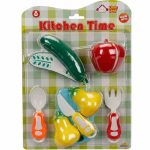 Sunman Oyuncak Little Chef Kesme Tahtalı Sebze Ve Meyve Seti 10 Parça