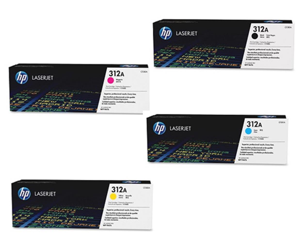 52325-1 Hp 312a Cyan Mavi 2.700 Sayfa Toner Cf381a - Görsel 1