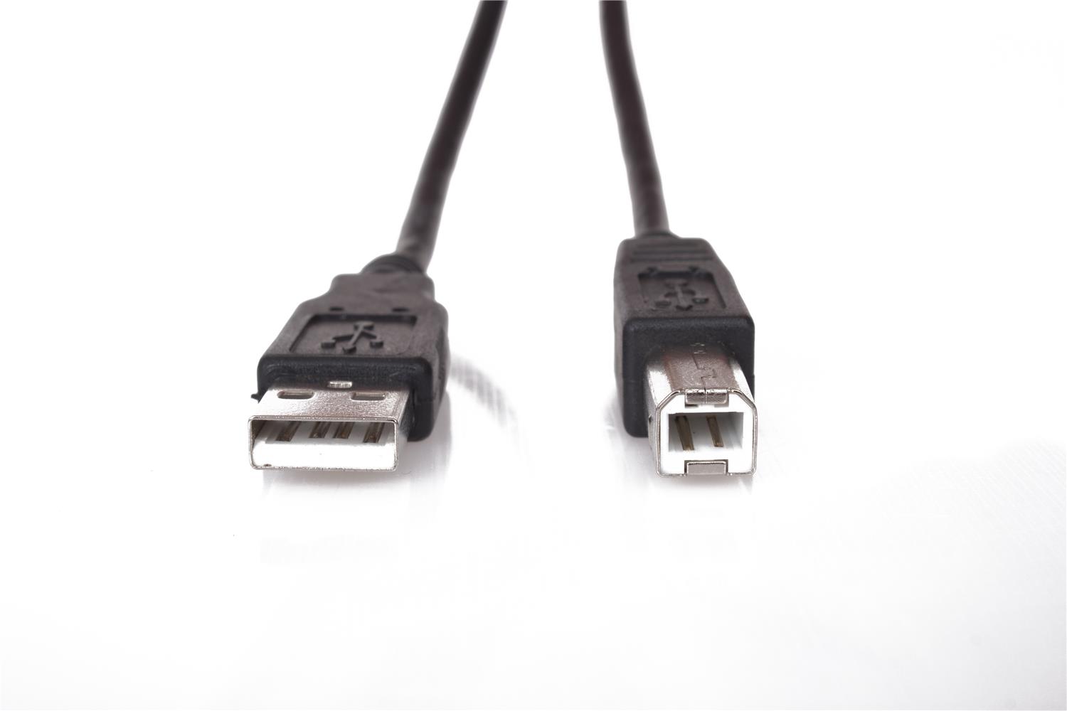 54739-1 Vcom CU201-B-5.0 5MT Siyah 2.0V Usb 2.0 Yazıcı Kablosu - Görsel 1