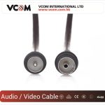 Vcom CV602-B 5mt Analog Siyah Tv Uzatma