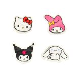 Kuromi Mymelody Cinnamorol Die Cut Silgi 24 Lü Stand (24x24) *576 612317