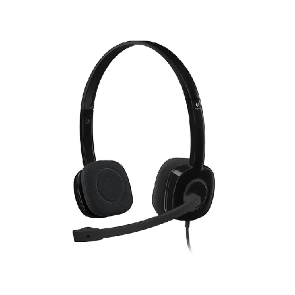 58205 Logitech 981-000589 H151 Mikrofonlu Kulak Üstü Kulaklık - Görsel 1