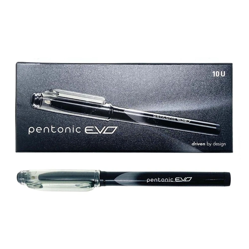 583017 Pentonic 10 Lu Evo 1 Mm Roller Siyah Kalem 153.09.1286 - Görsel 1