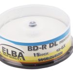 Elba Blu-Ray BD-R 6X 50GB 15Lİ Cake Box Prıntable