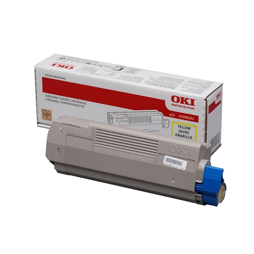 58960-1 Oki Mc770-780 11.500 Sayfa Yellow Sarı Toner 45396201 - Görsel 1