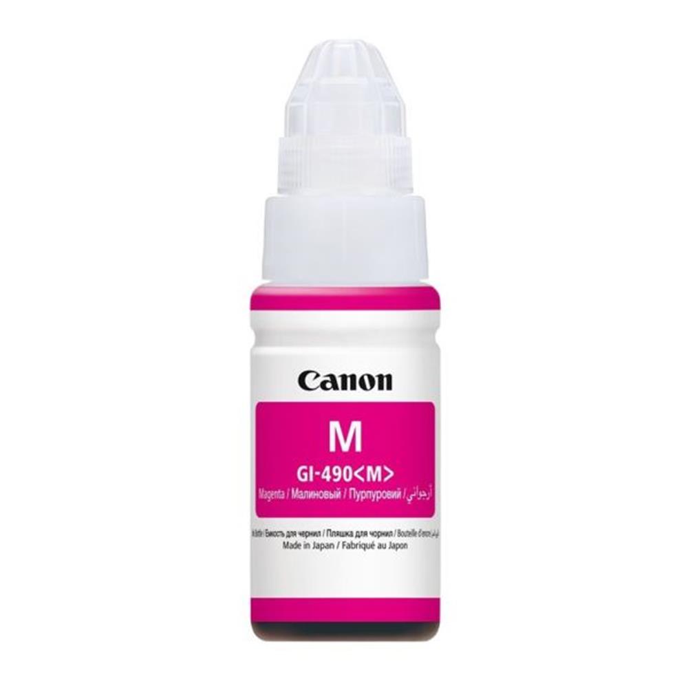 60098 Canon Gı-490m Magenta Kırmızı Şişe Mürekkep G1411-2411-3411-4411 - Görsel 1