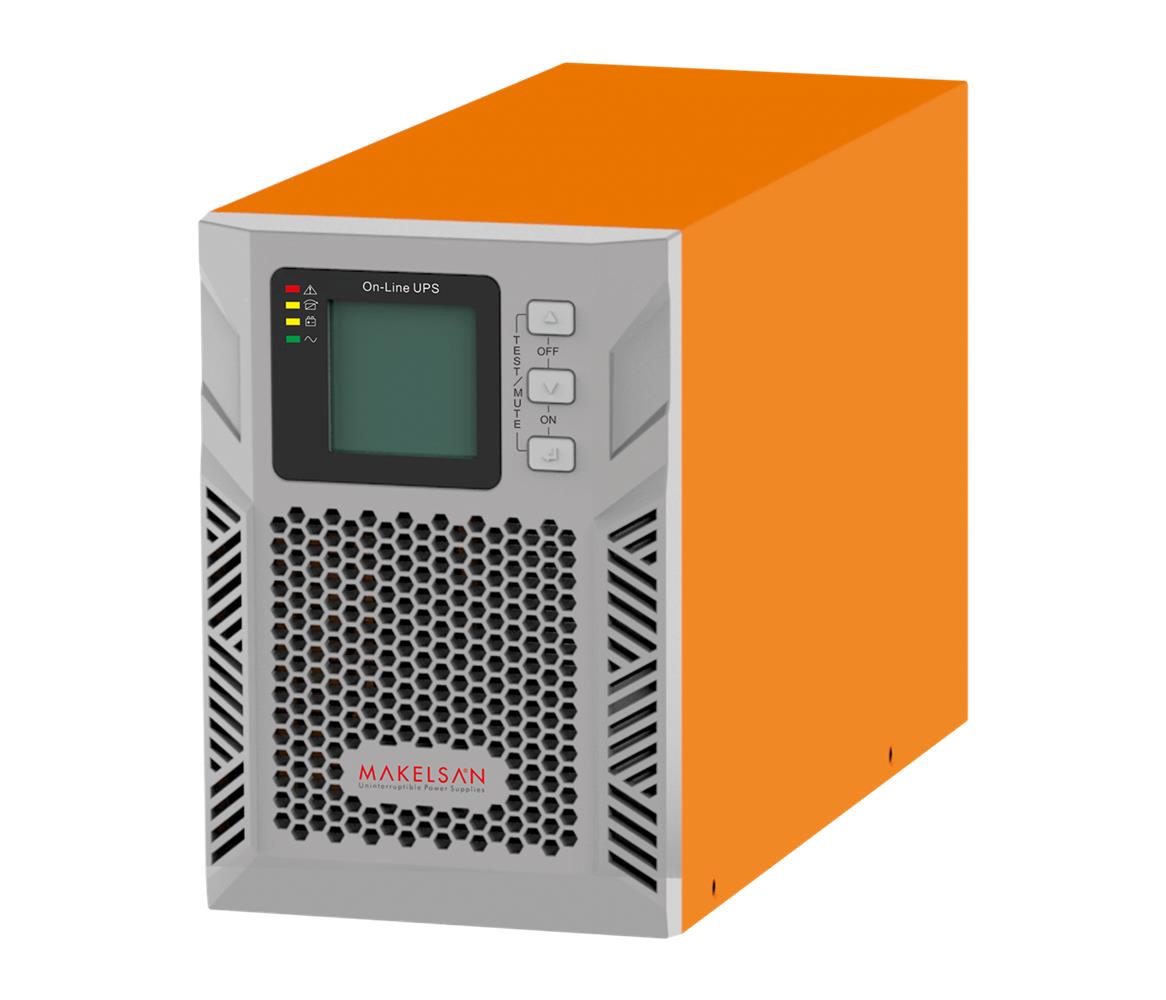 61052 Makelsan Powerpack Se Serisi 1 Kva Online 1f-1f 2-7ah Akü - Görsel 1