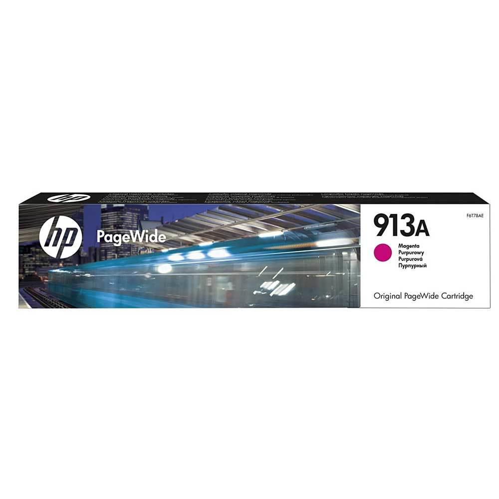 64674 Hp 913a Magenta Kırmızı Pagewide Kartuş F6t78ae - Görsel 1