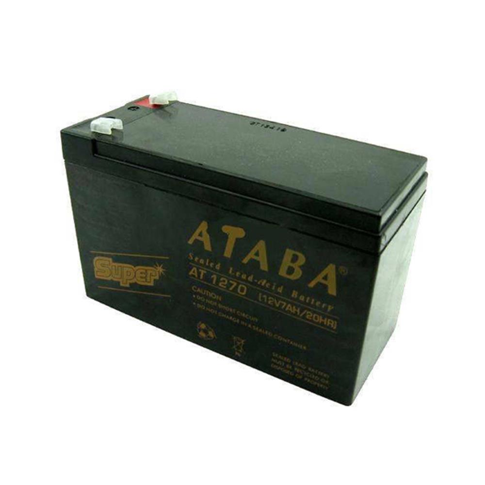 66444 Ataba AT-1270 12V 7AH Bakımsız Kuru Akü - Görsel 1