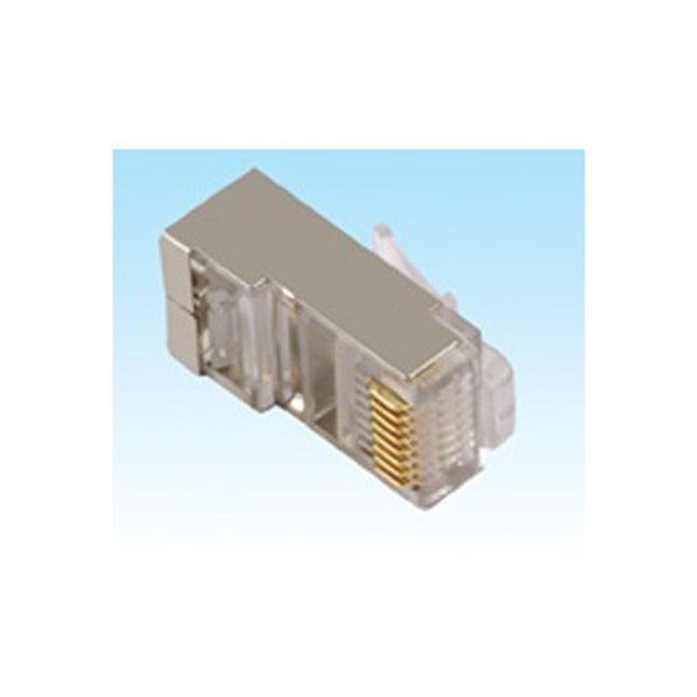 66718-1 Frisby FNW-RJ4522N Ftp Cat6 Metal rj45 Konnektör Network Kablosu 100 lü Paket - Görsel 1