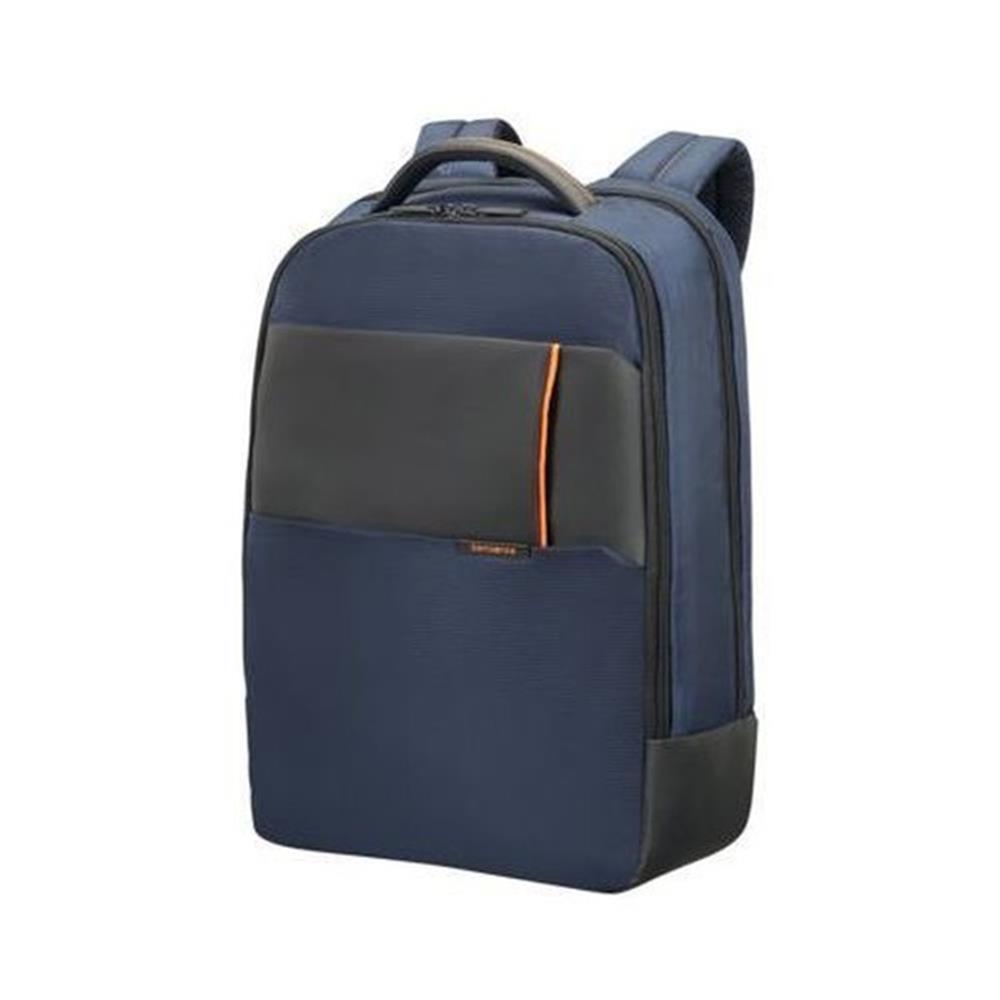 67284 Samsonite 16n-01-006 17.3" Qibyte Notebook Sırt Çantası Mavi - Görsel 1
