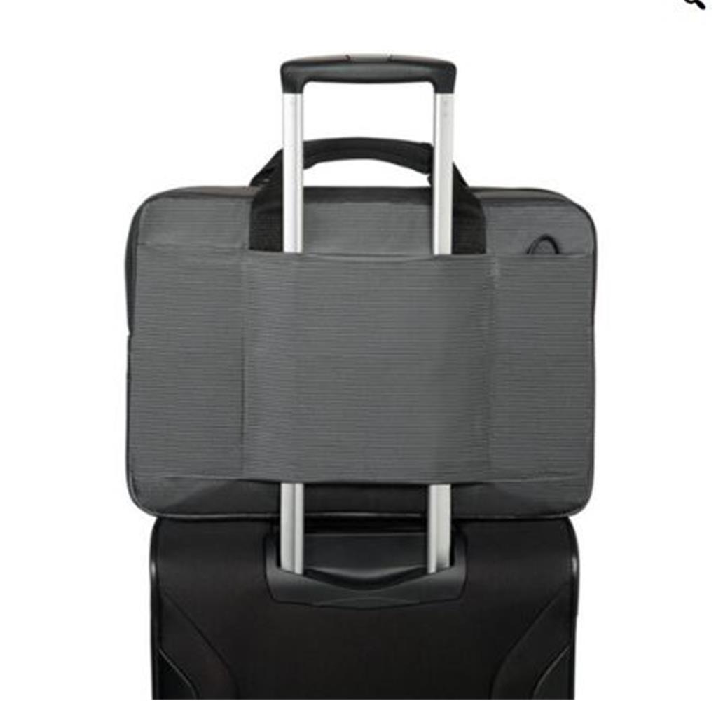 67286-1 Samsonite 16N-09-002 15.6" Qibyte Notebook Çantası Antrasit - Görsel 1