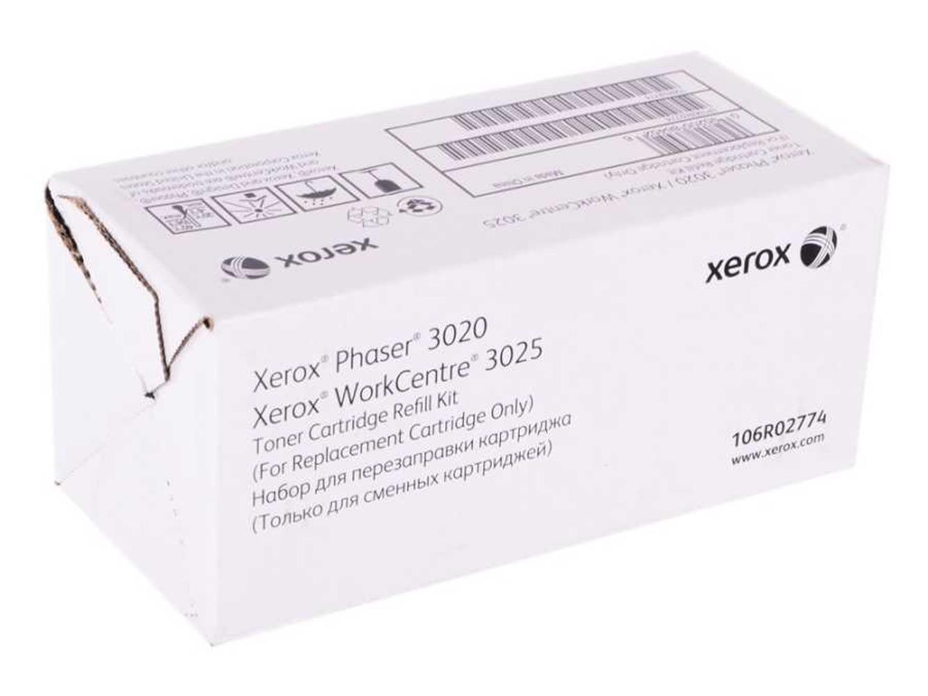 68758-1 Xerox 106r02774 Phaser 3020-3025 Tnr Refill Kit 1500syf Toner Tozuxerox Phaser - Görsel 1