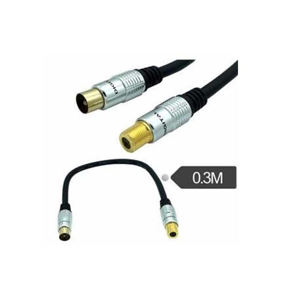 70547-1 Hytech Hy-p595 3.mt 9.5 Tv M To 9.5 Tv F Anten Kablosu - Görsel 1