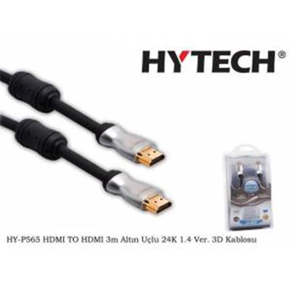 70549-1 Hytech HY-W290 1.3mt Mini Hdmi m-m 1.4 Versiyon 24k 3d Gold Kablo - Görsel 1