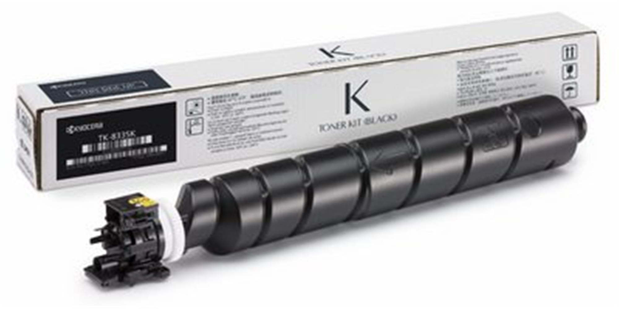 70843-1 Kyocera Tk-8335k Black Siyah Orjinal Fotokopi Toneri Taskalfa 3252ci-3253ci 25.000 Sayfa - Görsel 1