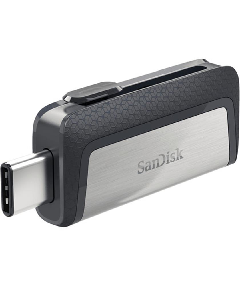 73628 Sandisk Sdddc2-128g-g46 128gb Type-c Dual 3.0 Usb Flash Bellek - Görsel 1