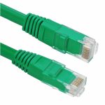 Vcom NP611B-N-2.0 Cat6 2.0MT Yeşil Utp Patch Kablo