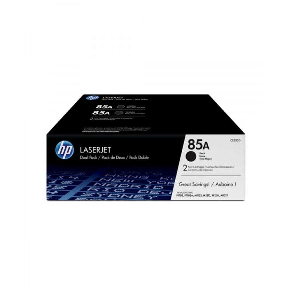 74476-1 Hp 85af Black Siyah Çiftli 1.600 Sayfa Toner Ce285af - Görsel 1