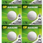 GP GPA76-2C10 LR44 AG13 Alkalin Düğme Pil 10'lu Paket
