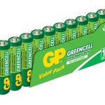 GP Greencel R03 AAA Boy İnce Çinko Kalem Pil 12'li Paket GP24G-VS12
