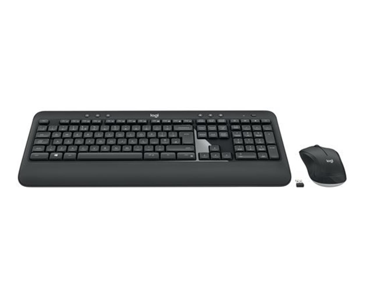 77134-1 Logitech 920-008687 Mk540 Advanced Kablosuz Klavye Mouse Seti Unifying Alıcı - Görsel 1