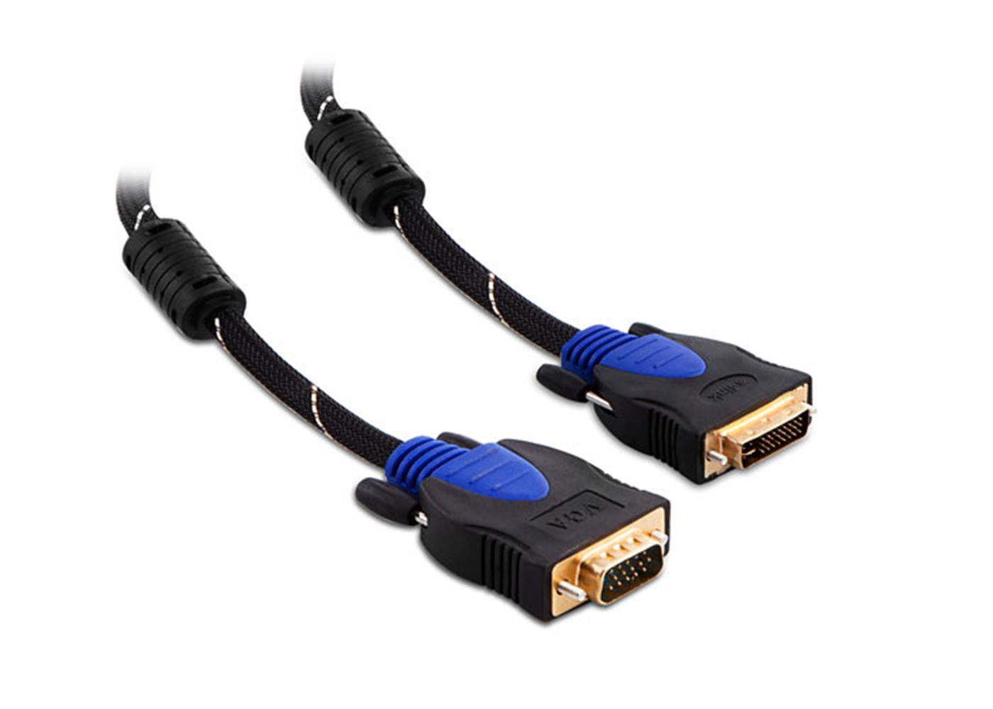 80807-1 S-link SLX-311 Dvı To Vga 1.5m Kablosu - Görsel 1