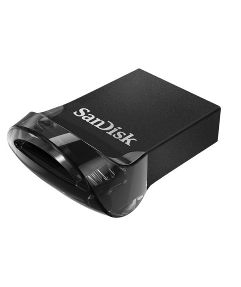 80845 Sandisk Sdcz430-064g-g46 64gb Ultra Fit Usb 3.1 130mb-s Mini Siyah Flash Bellek - Görsel 1