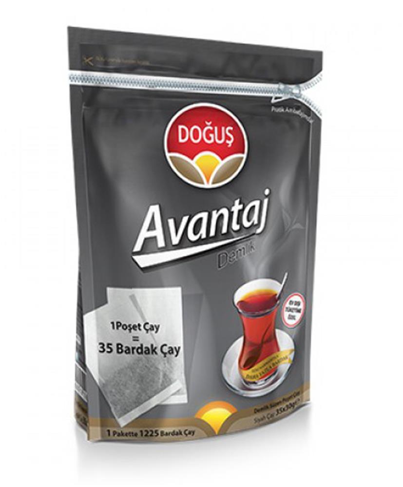 81182-1 Doğuş Avantaj Demlik Poşet Çay 30 gr 35 Adet - Görsel 1