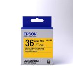 Epson LK-7YBP Pastel Sarı Üzeri Siyah 36mm 9Metre