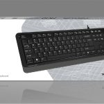 A4 Tech Fk10 Q Usb Fsytyler Gri Tr Fn-Multimedya Klavye