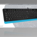 A4 Tech F1010 Q Usb Mavi Fn-Mm Klv+Optik Mouse  Set