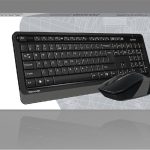 A4 Tech Fg1010 2.4G Gri Q Fn-Mm Klv+Optik Mouse Set