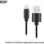 Hytech HY-X93 1m 2.A iPhone Lightning Şarj Kablosu Siyah