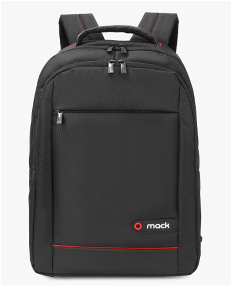 87899-1 Mack MCC-006 15.6" Office USB Girişli Notebook Sırt Çantası Siyah (Dahili USB Şarj Portu) - Görsel 1