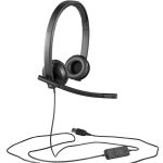 Logitech 981-000575 H570E Stereo Usb Çift Taraflı Headset Mikrofonlu  Kulaklık