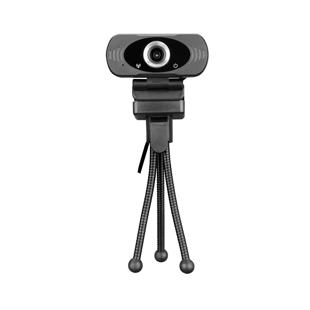 89547-1 Everest SC-HD03 1080P Full HD Webcam Usb Pc Kamera+Tripod - Görsel 1