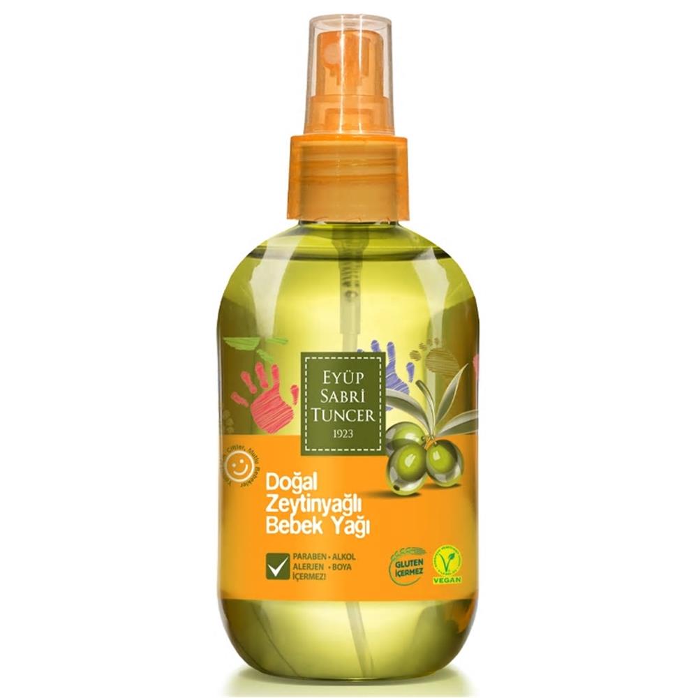 89565-1 Eyüp Sabri Tuncer Zeytinyağlı Bebek Yağı 280ml - Görsel 1
