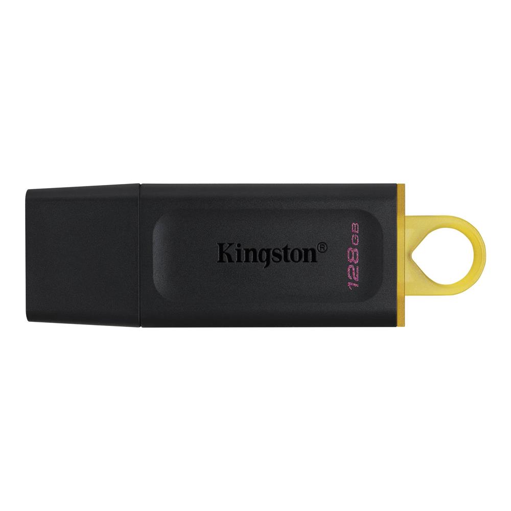 92003 Kingston Dtx-128gb 128gb Usb3.2 Gen1 Datatraveler Exodia (black + Yellow) Flash Bellek - Görsel 1