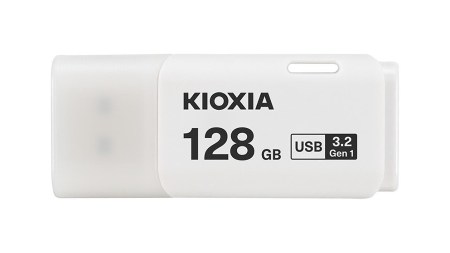 92461 Kioxia 128gb U301 Beyaz Usb 3.2 Gen 1 Flash Bellek - Görsel 1