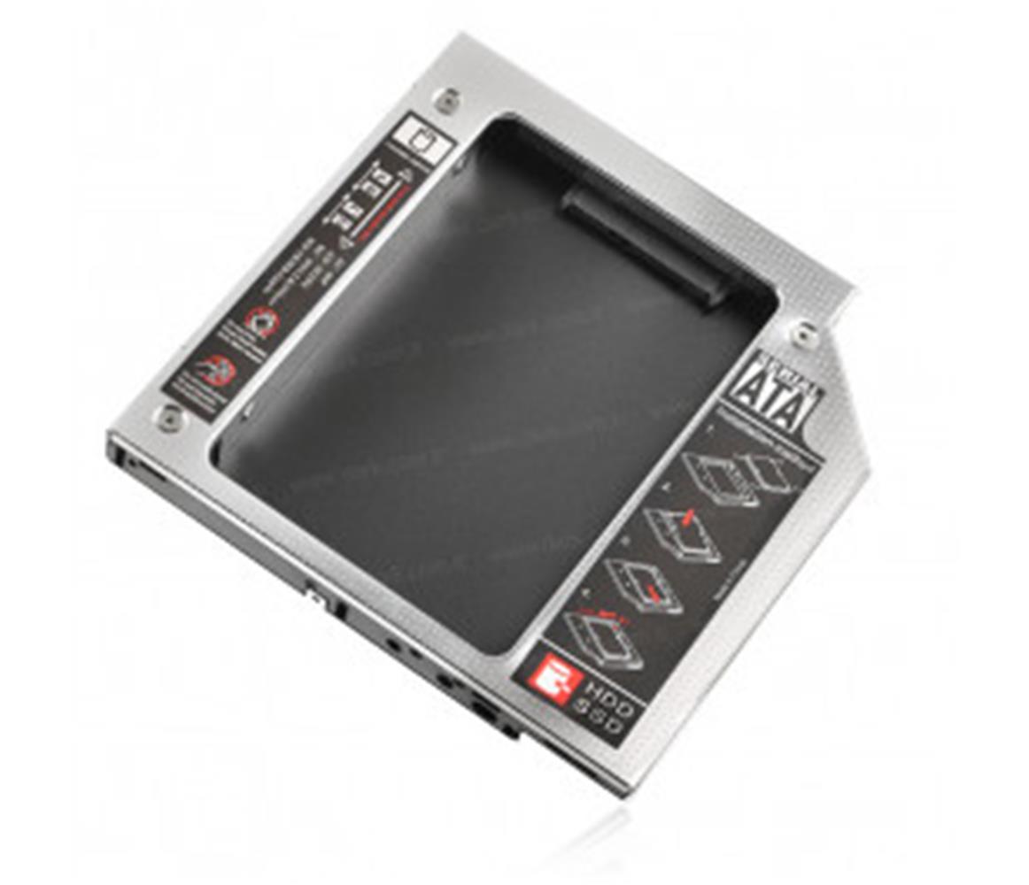 92533-1 Dark Dk-ac-dsosd12 Storex X.tray Notebook Optik Sürücü Sata Disk Yuvası Dönüştürücü (12.7mm) - Görsel 1